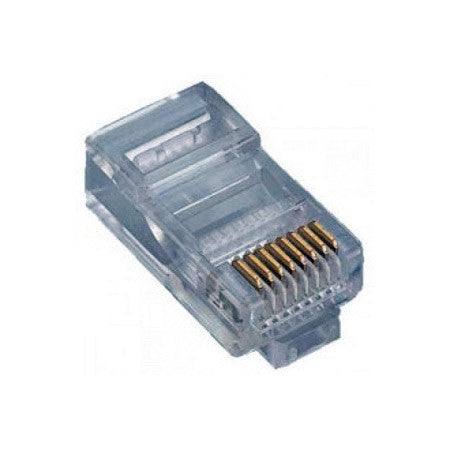 Eclipse 8P8C RJ45 Modular Plug for Round Stranded Wire 50 Pack