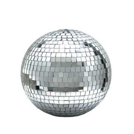 Eliminator Lighting 12 Inch Mirror Ball w/Hanging Ring