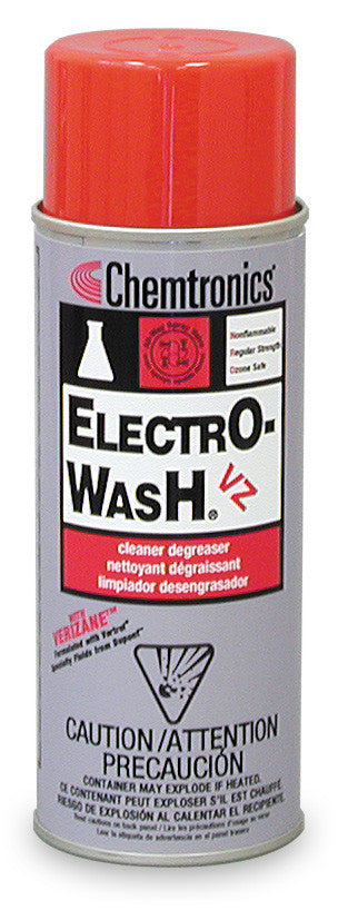 Chemtronics ES6100 Electro-Wash VZ Solvent Cleaner - 12-Ounce