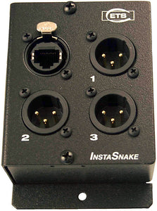 Energy Transformation Systems PA205M InstaSnake 3-Channel XLR Male CAT5 Audio Balun