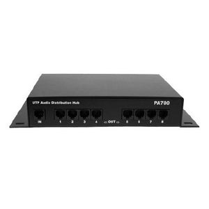 Energy Transformation Systems PA700 UTP 8-Channel Audio Distribution Hub