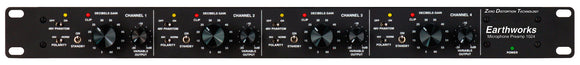 Earthworks 1024-ZDT Four Channel Zero Distortion Preamp