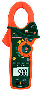 Extech EX820 1000A True RMS AC Clamp Meter with IR Thermometer