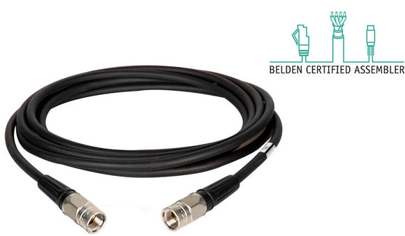 Belden 1505F RG59 Digital Coax Cable F Male to F Male 3FT