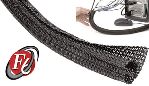 Techflex 3/4 Inch F6-Self Wrap Sleeving - Black 100FT