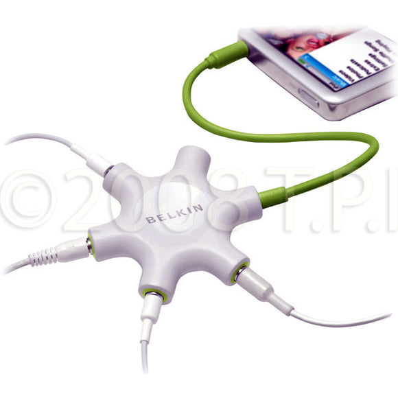 Belkin F8Z274 RockStar 5-Port Headphone Splitter