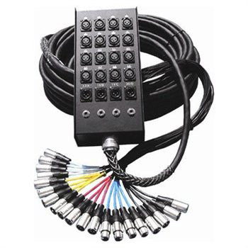 RapcoHorizon Snake Cable 32-Channel Pro Series Fan To Box with 1/4in Balanced Returns 150FT