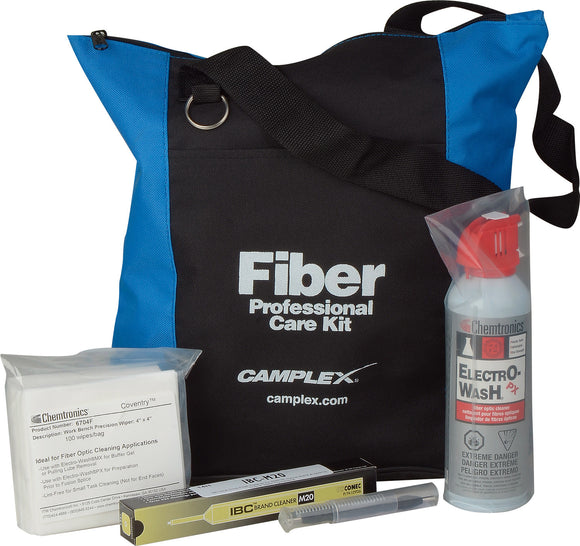 Fiber Optic Cleaning Kit for LEMO Type SMPTE 311M Hybrid Connectors