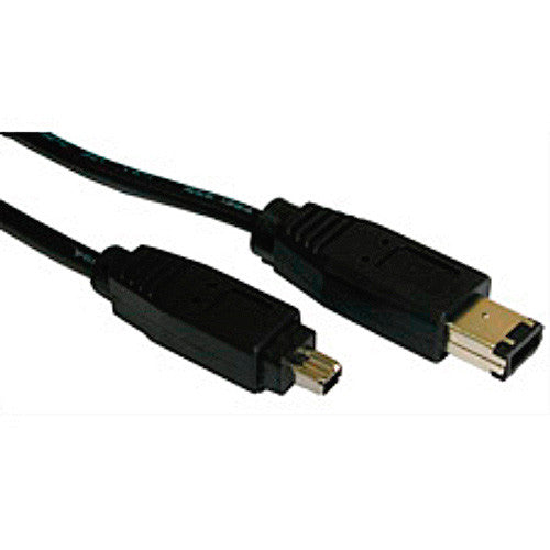 Firewire Cable 6-Pin to 4-Pin 6FT Packaged