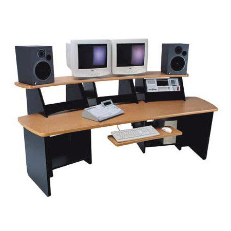 Omnirax Force 12 Audio Video Workstation (Storm Cirrus)