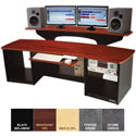 Omnirax Force 24 Audio Video Workstation (Mahogany Formica)