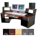 Omnirax Force 36 Audio Video Workstation (Mahogany Formica)