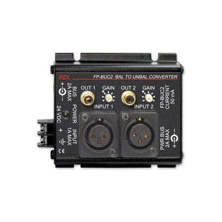 Buc2 Buy RDL FP-BUC2 Balanced to Unbalanced Converter - 2-Channel FP-BUC2
