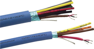 Gepco GA61804GFC Gep-Flex Multipair 22 AWG Microphone or Line Level Balanced Analog Audio Cable 4-Pair 1000FT