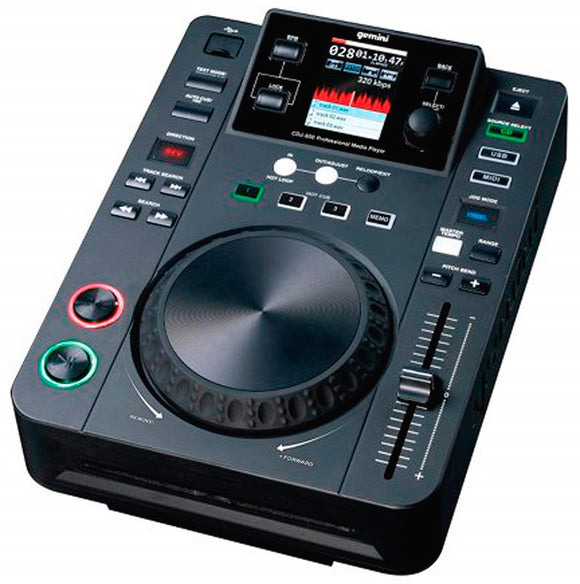 Gemini CDJ-650 Tabletop Media Player