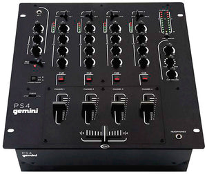 Gemini PS4 4 Channel 12 Inch Mixer