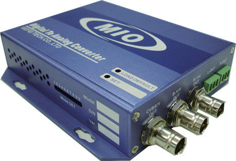 Gra-Vue MIO-ENC-AUD SDI to Analog Video & Dual Analog Audio Converter