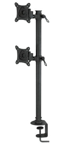 Bentley Mounts D600 Vertical Dual Monitor Stand for 13-24 Inch Screens