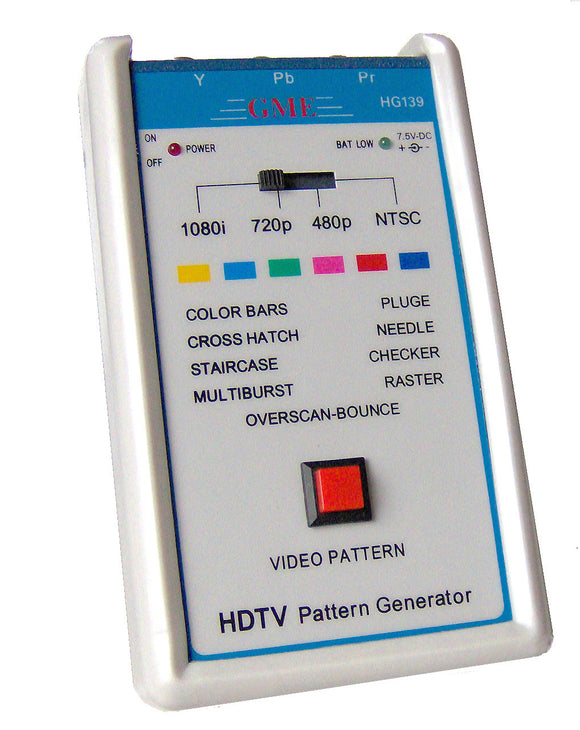 GME PG-16A Handheld PPC/MAC/Video Pattern Generator with HD15 S-Vid/Composite Video Out