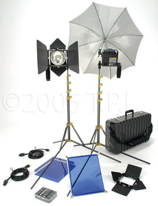 Lowel GO Kit 96LBZ 2 OmniLights/2 Stands with LB-30 Soft Case