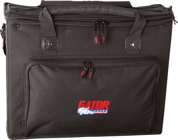 Gator GRB-4U 4-Space Rack Bag w/Black Nylon over Plywood Construction