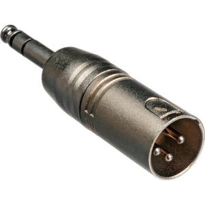 Hosa XLRM to 1/4 Inch Male TRS Adapter