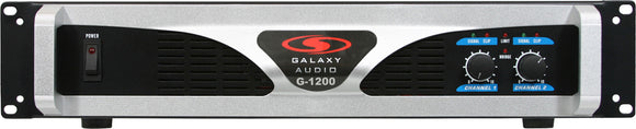 Galaxy Audio G-1200 G-Series Stereo 1200W Amplifier