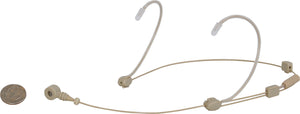 Galaxy Audio HSD Unidirectional Dual-Hook Headset - AKG Cable Beige