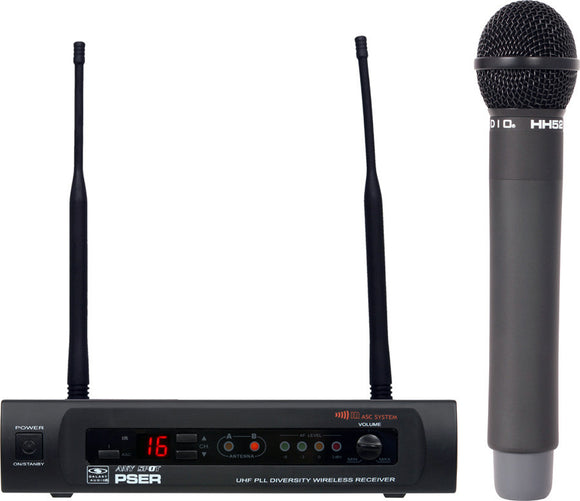 Galaxy Audio PSER/HH52 16 Channel UHF Handheld Wireless Mic System