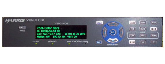 Harris CMVS-SDI Compact Monitor and Signal Generator Test Set SDI Out