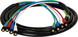 TecNec HDTV 4-Channel BNC Component RGB Cable 25FT