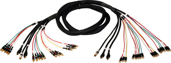 HDTV All-In-One Male to Female AV Hook Up Cable 10FT