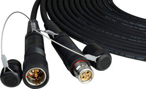 Camplex LEMO FUW-PUW Outside Broadcast SMPTE Fiber Camera Cable - 75 Foot