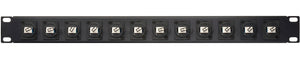 Camplex HF-LC12-DXSM 12-Port LC Duplex Singlemode Feed-Thru Panel