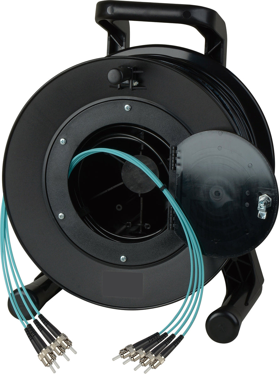 Buy Camplex 4-Channel LC Multi Mode OM3 Fiber Optic Tactical Reel - 750 ...
