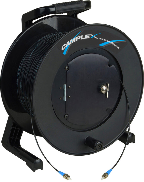 Camplex HF-TR1SM-ST-2000 TAC1 Simplex Single Mode ST Fiber Optic Tactical Cable Reel - 2000 Foot