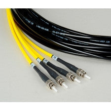 Camplex 4-Channel LC-Single Mode Tactical Fiber Optical Snake- 250 Foot