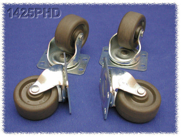 Hammond 1425PHD Heavy Duty Casters Set of 4