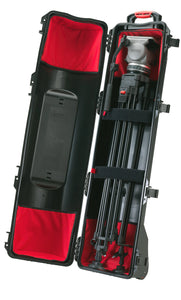 HPRC 6400WTRI Black Wheeled hard case for tripods int kit