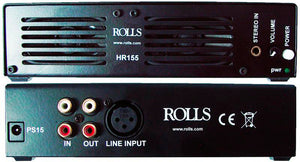 Rolls HR155 5 Watt Rackmount Stereo Audio Monitor / Speaker