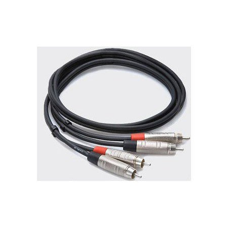 Hosa HRR-003X2 Pro Series Dual RCA Male to Male Cable 3FT