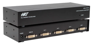 Hall Research SP-DVI-4A 4 Port DVI Splitter-Extender