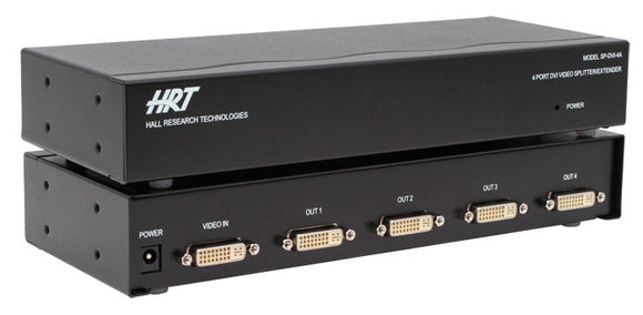 Hall Research SP-DVI-4A 4 Port DVI Splitter-Extender