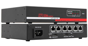 Hall Research UH-2D-3S 3-Port HDMI on Dual UTP Extender