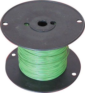 NTE Electronics 20 AWG 300V Stranded Hook-Up Wire 100FT Green