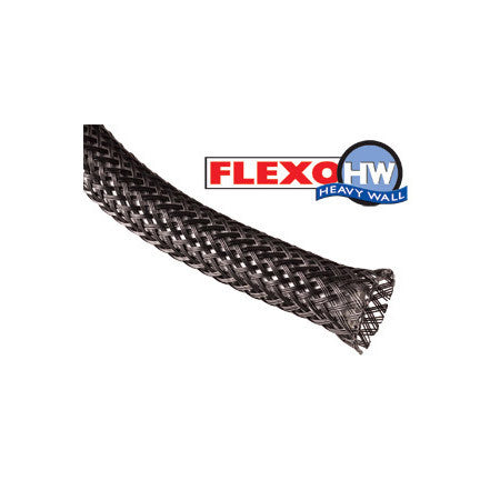 Techflex HWN0.63 Flexo Heavy Wall 5/8 In Nominal 5/16 to 1 In Range 250FT Roll