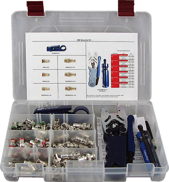 ICM F-Conn DB Starter Kit With Compression Tool/Stripper/Fit Tool and Connectors