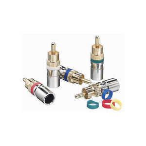 Ideal 89-580 OmniCONN RG-6 Compression RCA Connector Jar of 35