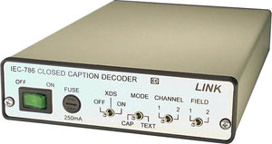 Link Electronics IEC-786 Two Field Closed Caption Decoder