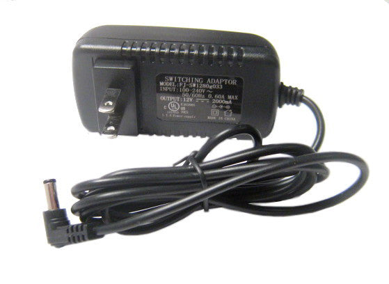 ikan AC-12V-2A-US 12V 2A Replacement Power Supply for Most Monitors and Lights